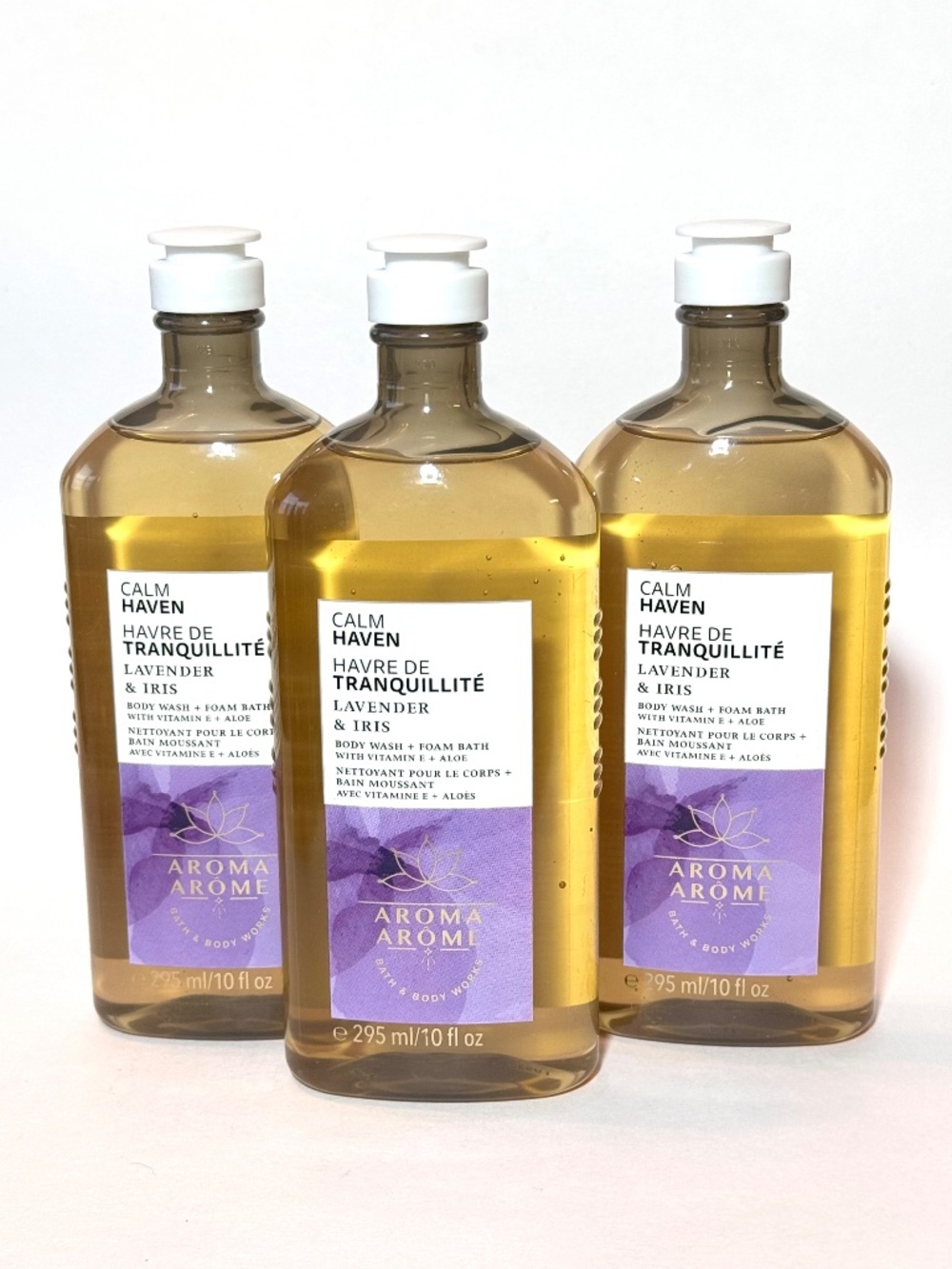 LAVENDER IRIS Body Wash Foam Bath